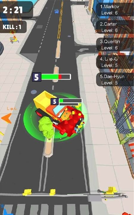 Roller.io: The City Takeover screenshot 2