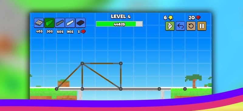 Crazy Bridge Simulator gameplay screenshot 3