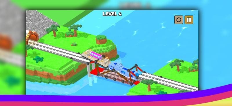 Crazy Bridge Simulator gameplay screenshot 2