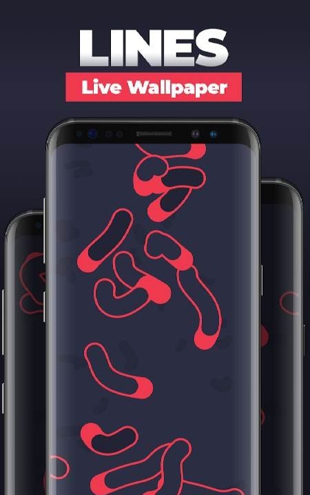Lines Live Wallpaper screenshot 1