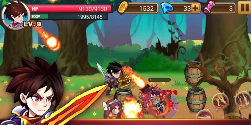 Brave Fighter gameplay screenshot 1