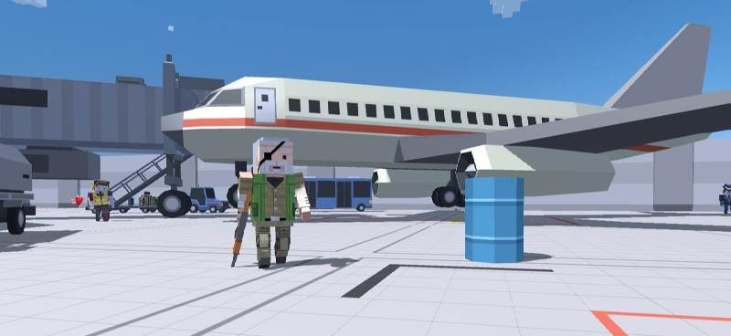 Blocky Zombie Survival 2 gameplay screenshot 3