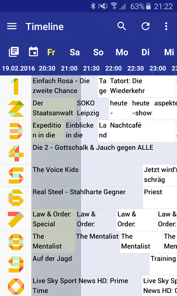 dream EPG Premium screenshot 3