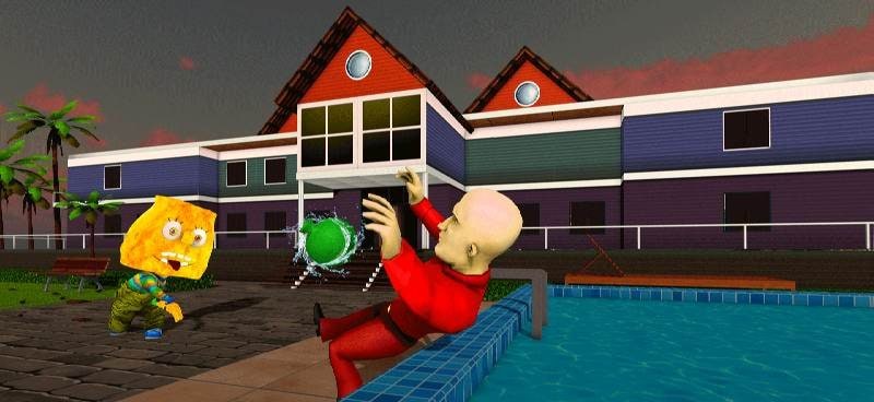 Scary Neighbor Sponge Secret screenshot 4