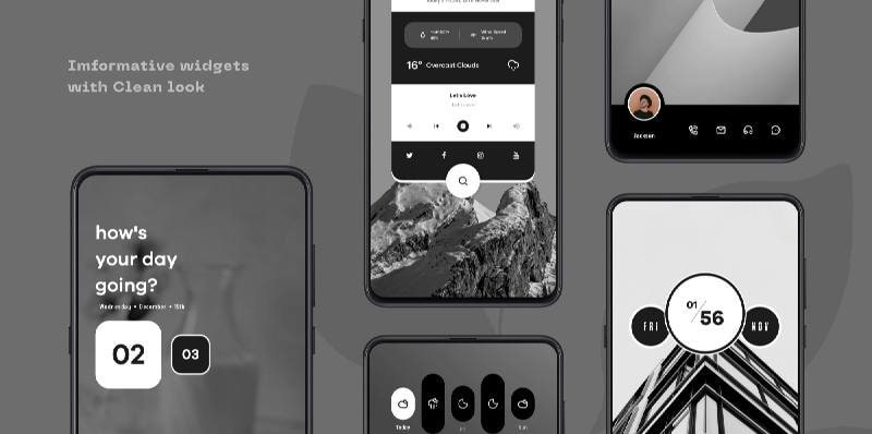 Echo KWGT screenshot 2