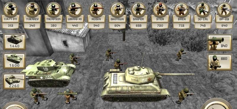 Stickman WW2 Battle Simulator screenshot 1