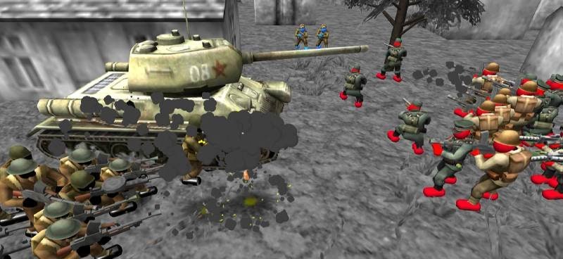 Stickman WW2 Battle Simulator screenshot 4