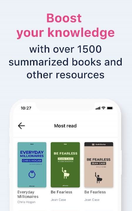 Koober: book summaries screenshot 3
