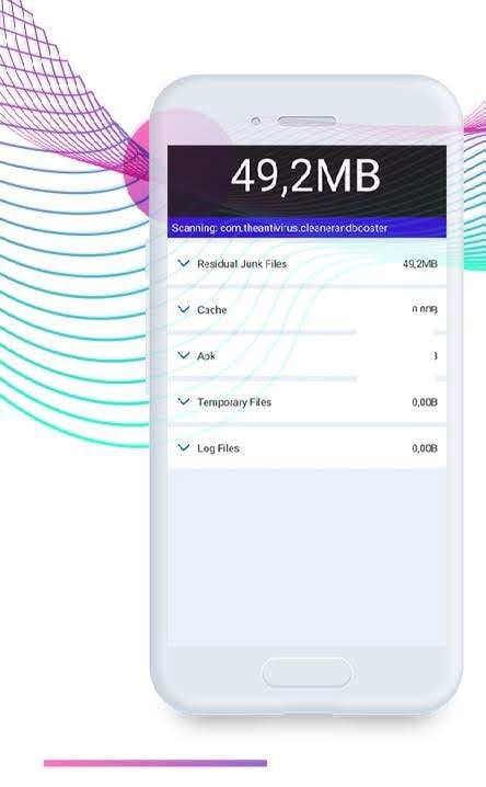 Screenshot of Android system optimization, view 3