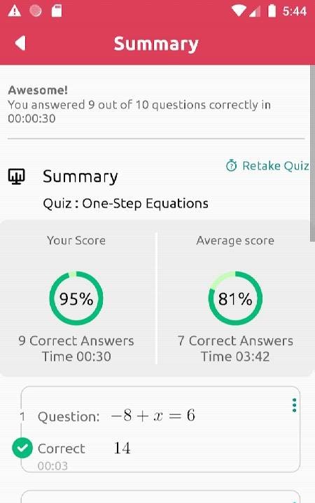 Symbolab Practice screenshot 1