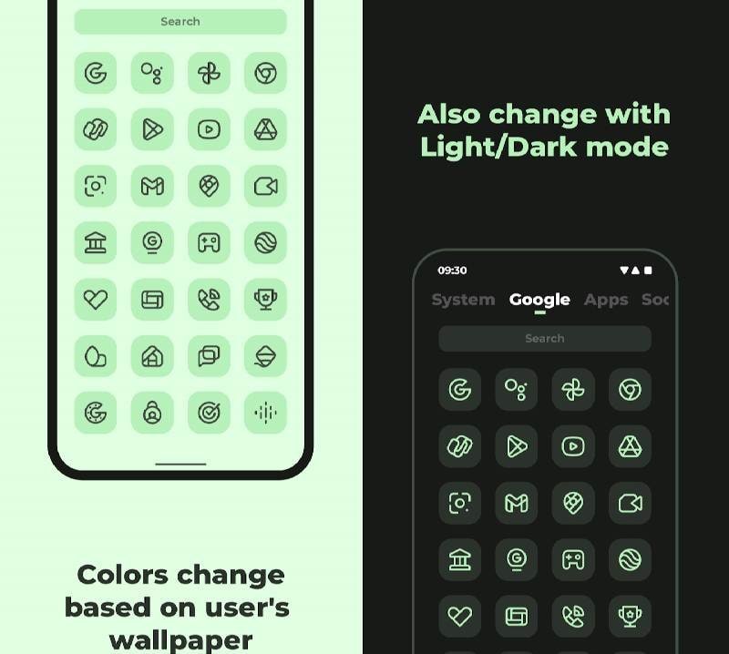 Epik Material You icons screenshot 3