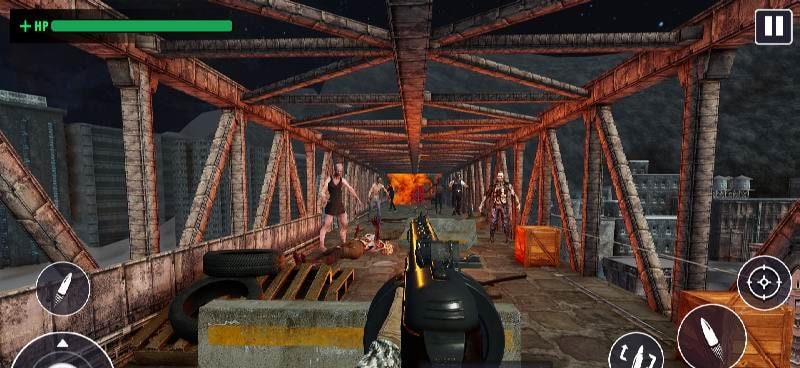 Zombie Strike Frontier Gun War screenshot 3
