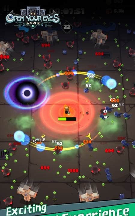 Open Your Eyes: Survival.io screenshot 1
