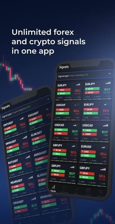 xSignals. Forex/Crypto signals screenshot 1
