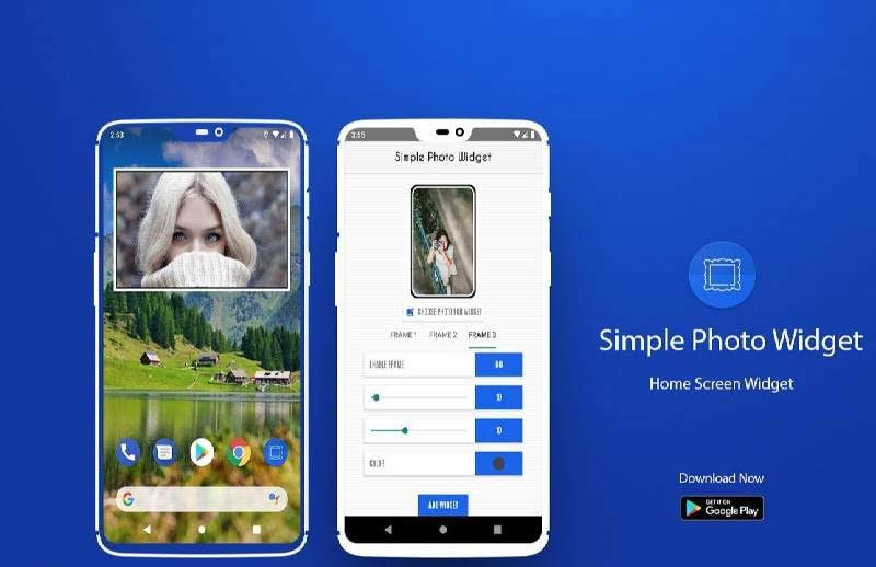 Simple Photo Widget - Photo Widget - Gallery Photo screenshot 1