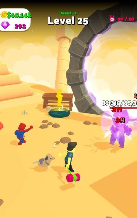 Tap Tap Blox Fighters screenshot 3