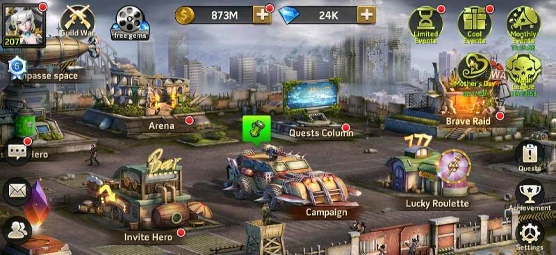 Zombie Strike: last war AFK RPG screenshot 2