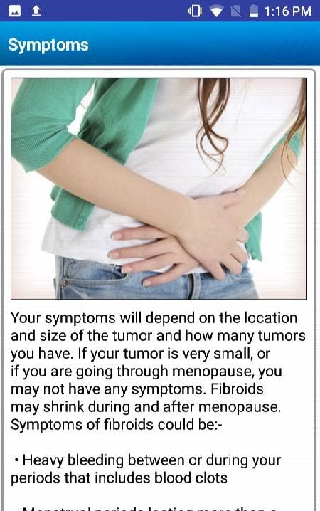 Uterine Fibroid Treatment Help screenshot 4