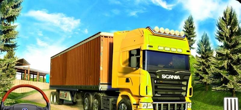 Heavy US Cargo Truck Simulator screenshot 2