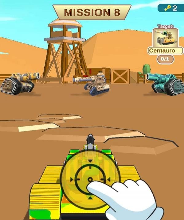 Tank War 3D screenshot 2