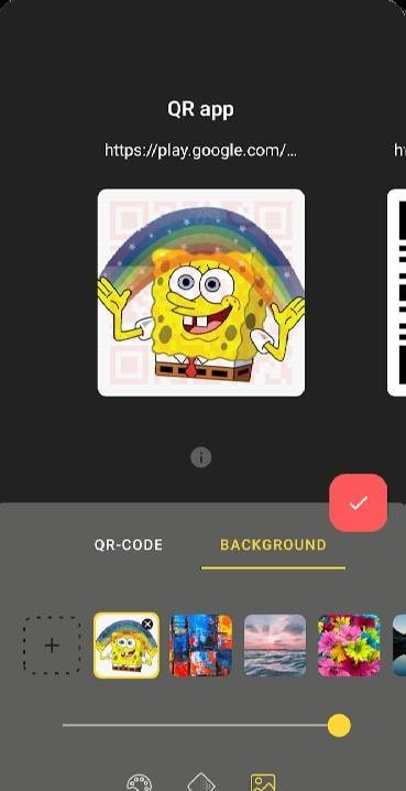 QR-code widget and scanner screenshot 3