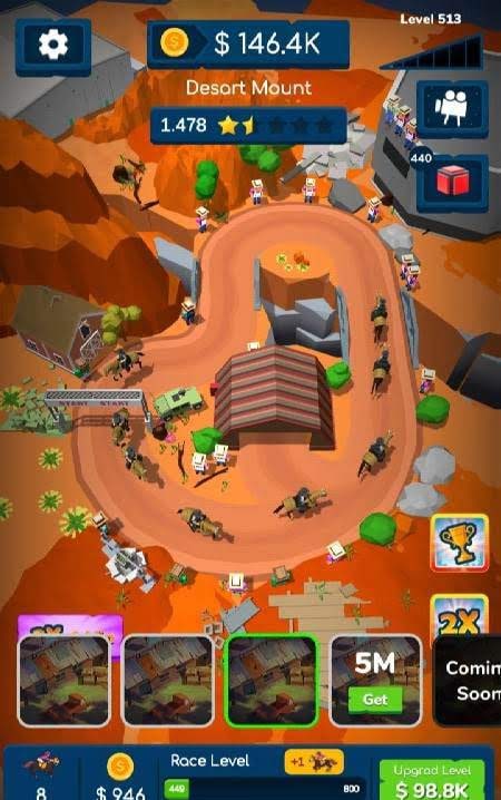 Idle Life Tycoon: Horse Racing Game screenshot 3
