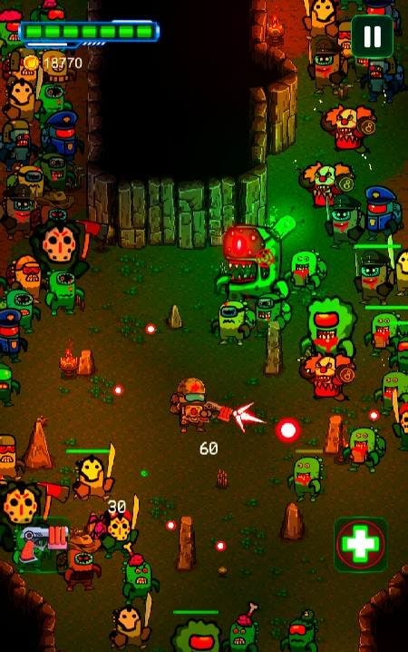 Zombie Space Shooter II screenshot 2