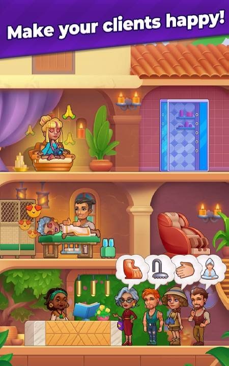 Soul Spa: Hot Aura game interface