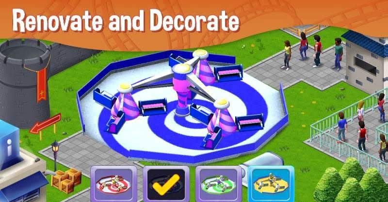 RollerCoaster Tycoon® Story screenshot 1