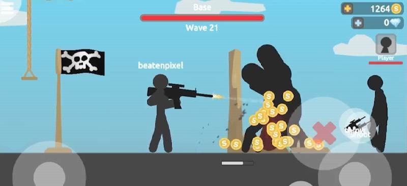 Stickman Attack gameplay screenshot 1