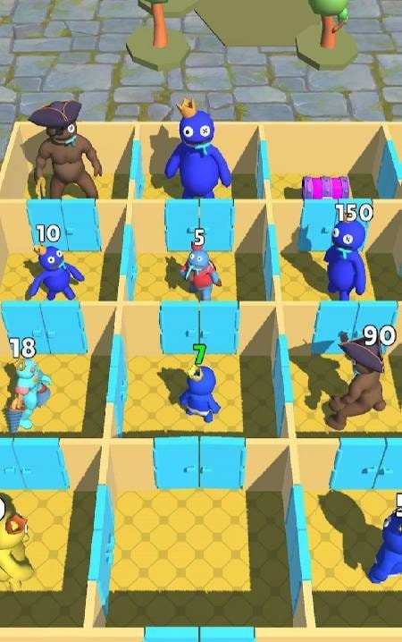 Doors Monster - Rooms Rainbow screenshot 1