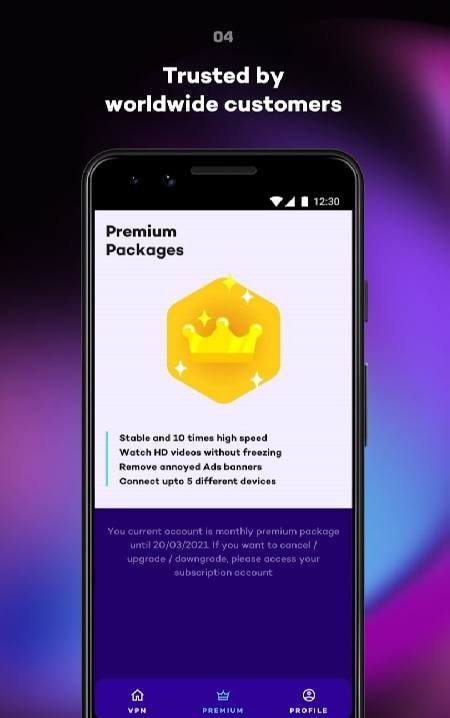 UniVPN: Private & Secure VPN screenshot 4