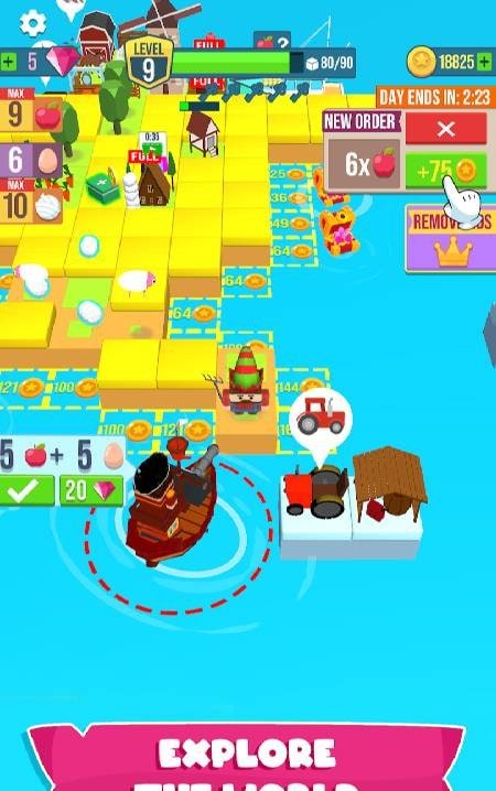 Grow Island - Farm Sandbox gameplay screenshot 2