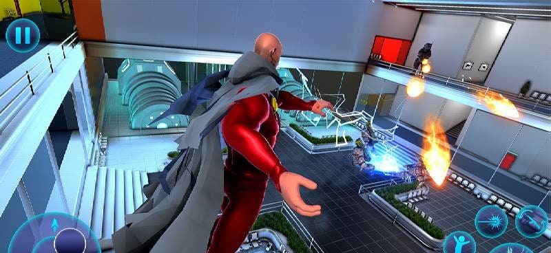 Flying Black Adam Future Game screenshot 1