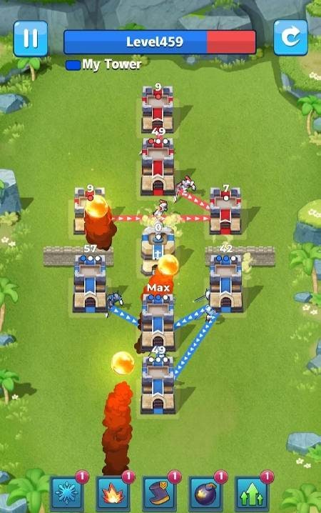 Conquer the Kingdom: Tower War screenshot 2