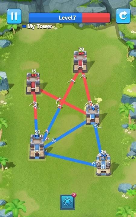 Conquer the Kingdom: Tower War screenshot 1
