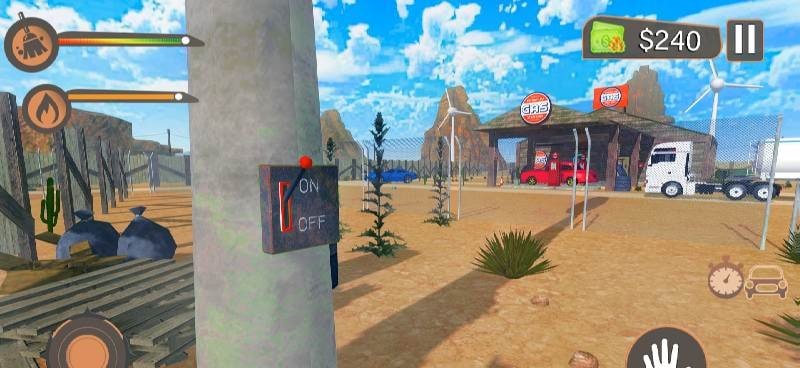 Gas Station Junk Yard Idle Gam screenshot 1