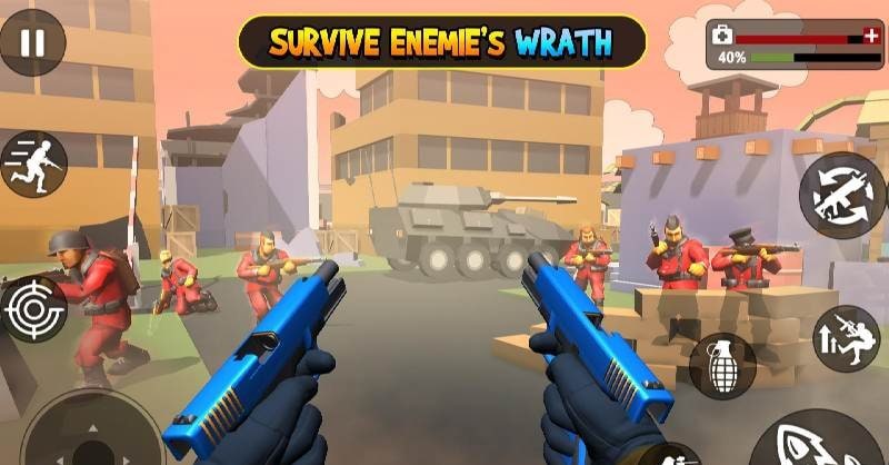 Toon Royale.io - Gun Battle screenshot 1