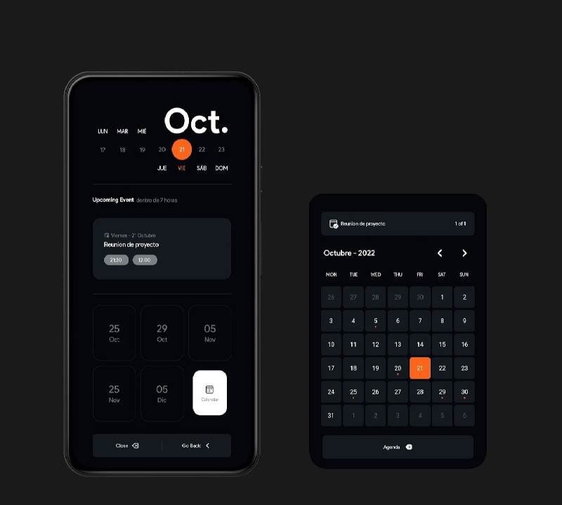 Eclipse for KLWP screenshot 2