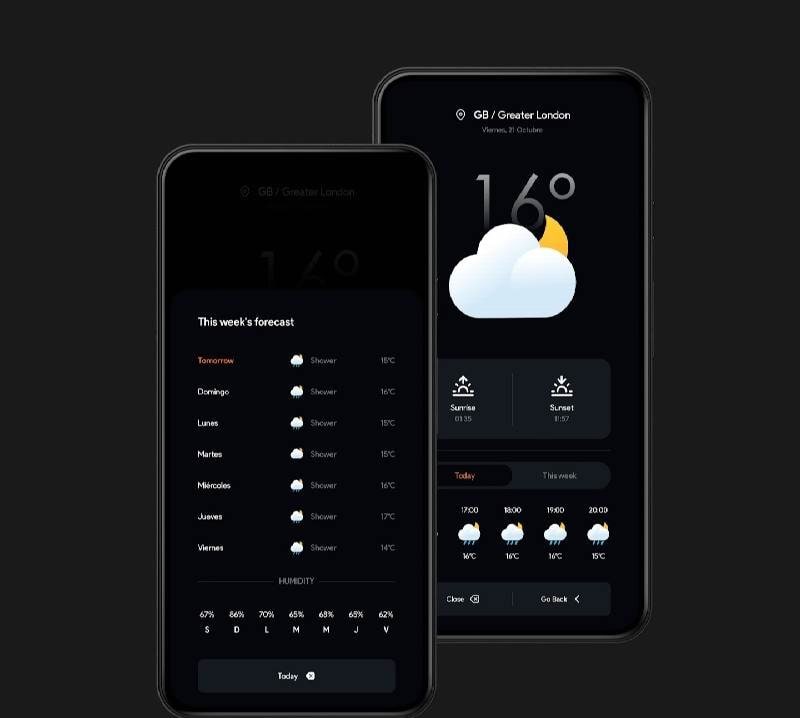 Eclipse for KLWP screenshot 4