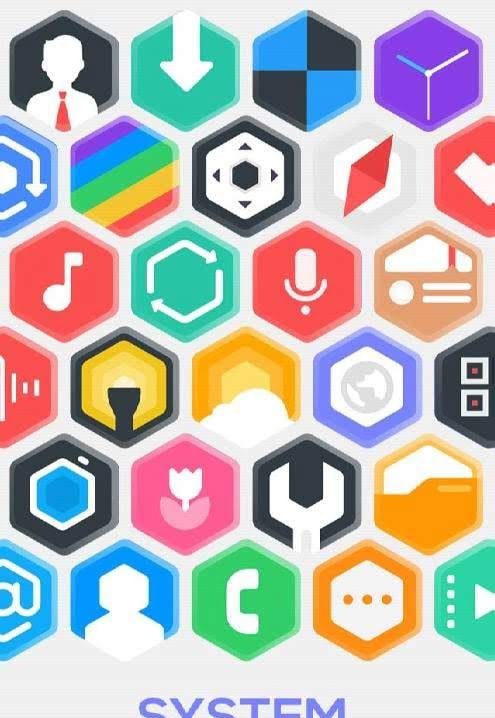 Hexa Icon Pack : Hexagonal screenshot 3