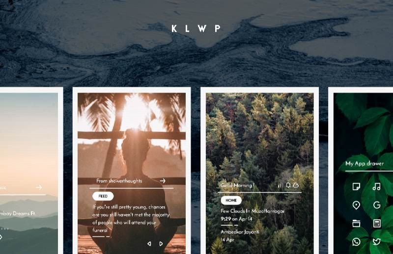 Zen KWGT screenshot 4