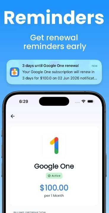 Subscription Tracker: SubFox Screenshot 2