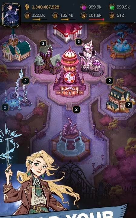 Witch Arcana - Magic School screenshot 1