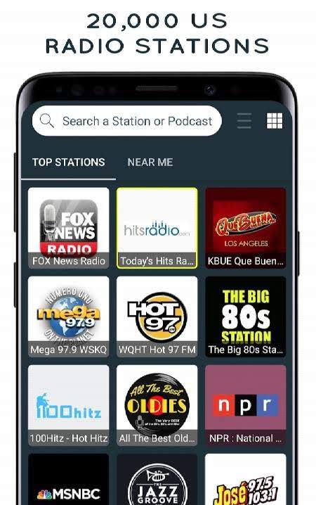 Radio USA - 20,000 US Radio Stations screenshot 1
