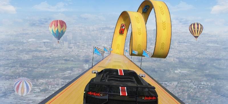 Mega Car Stunt Race 3D Game screenshot 3