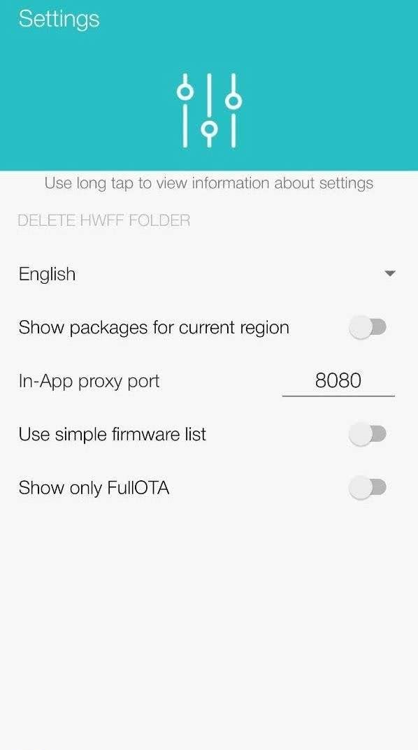 Firmware Finder for Huawei - Screenshot 4