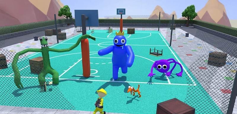 Blue Survival: Hide N Seek gameplay screenshot 3