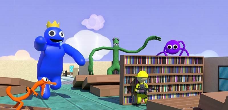 Blue Survival: Hide N Seek gameplay screenshot 4