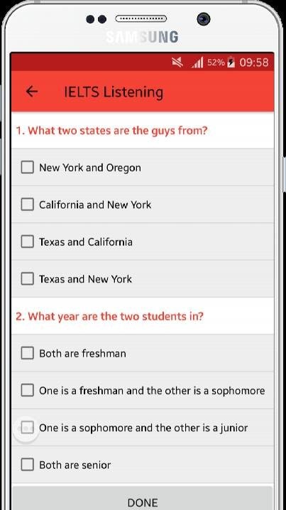 IELTS Listening & Speaking screenshot 4